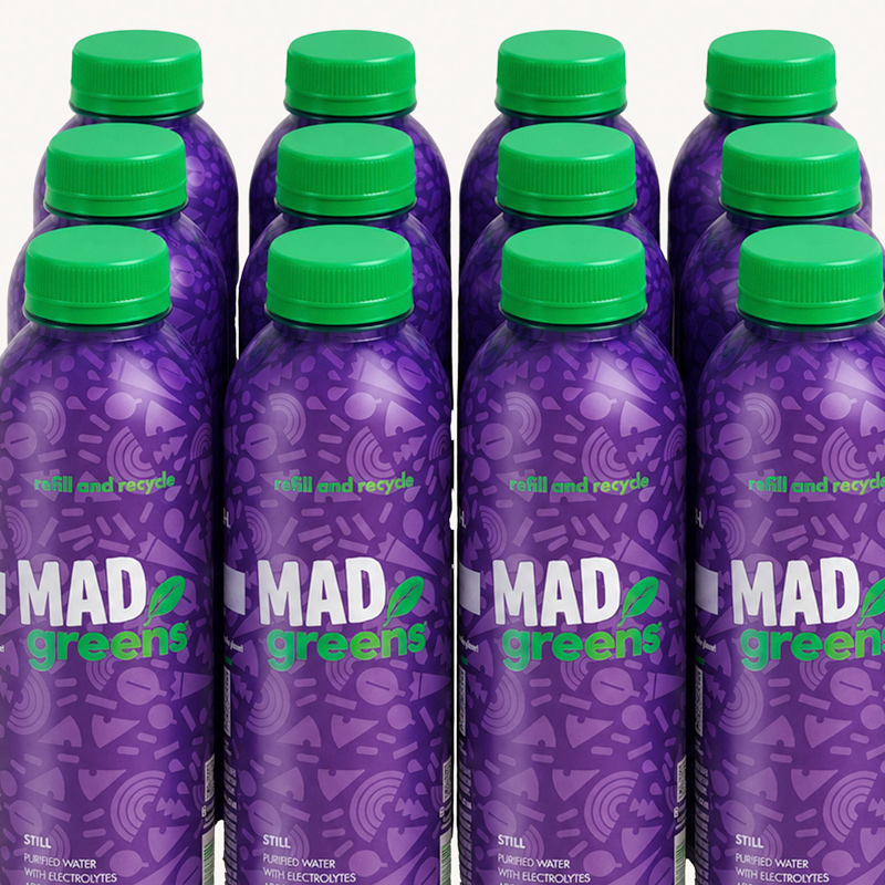 Electrolyte Water & Reusable Bottles 12 Pack