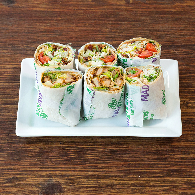 6 Half Wraps*