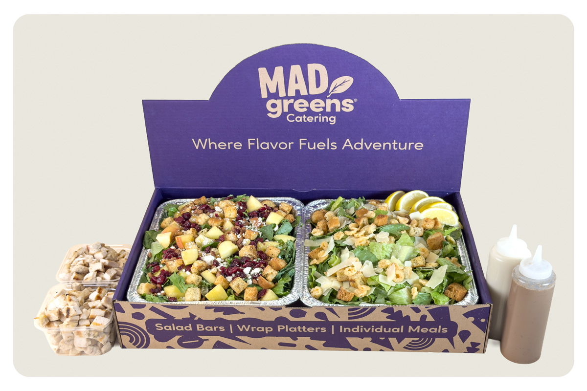 2 Salads & 2 Protein Add-Ins