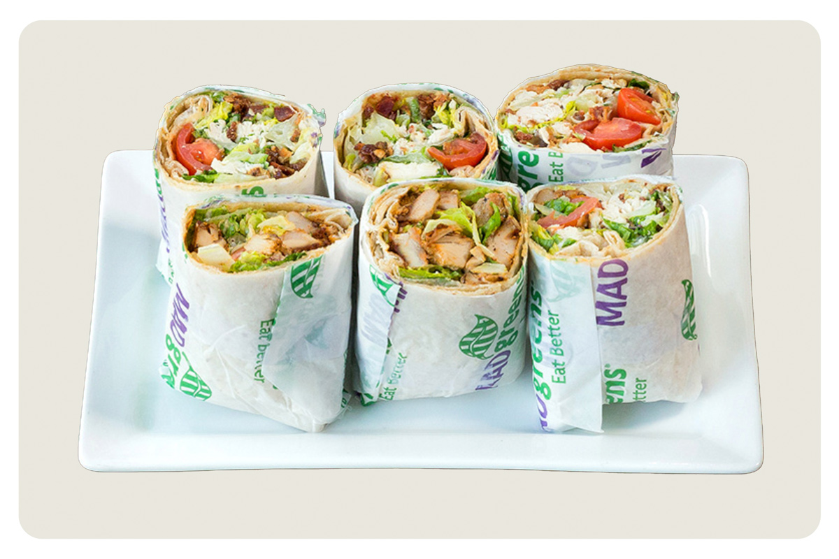 6 Half Wraps